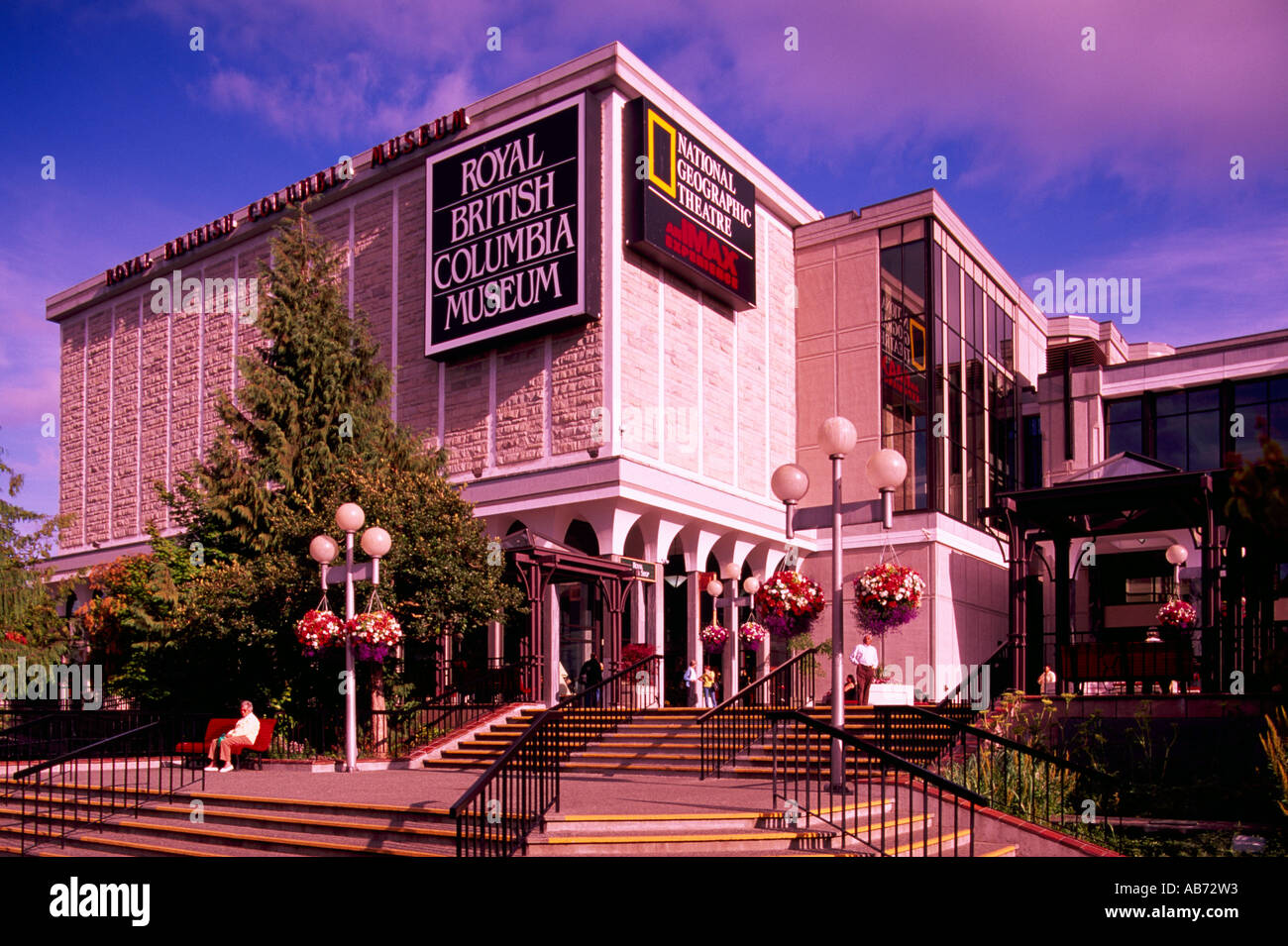 Die "Royal British Columbia Museum" Victoria British Columbia Kanada Stockfoto