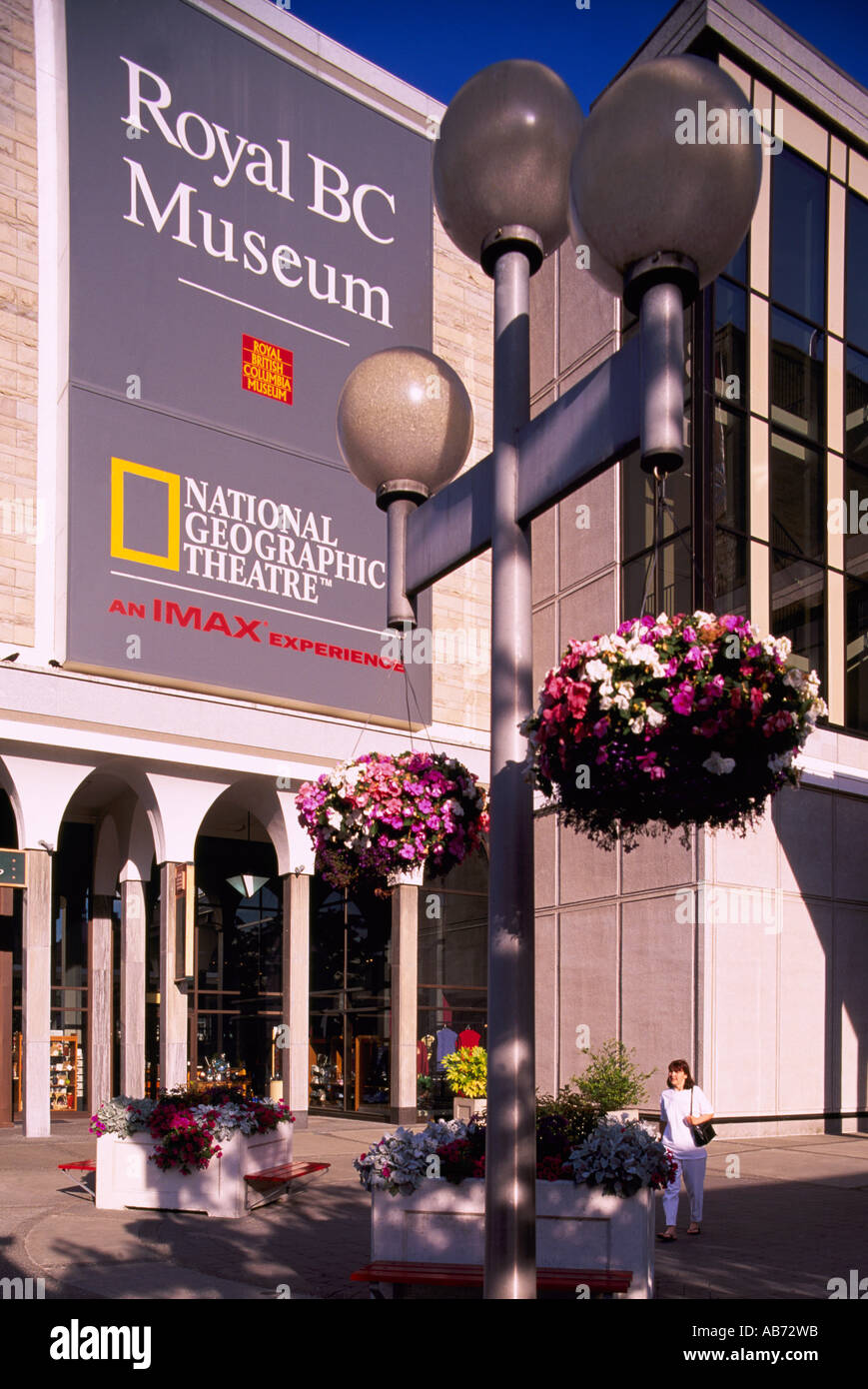 Die "Royal British Columbia Museum" Victoria British Columbia Kanada Stockfoto