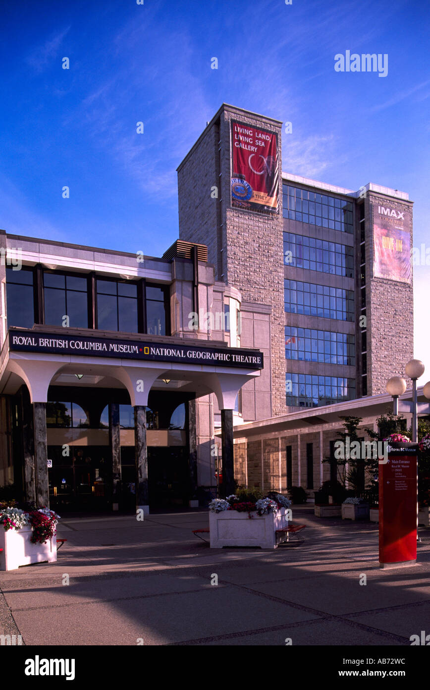 Die "Royal British Columbia Museum" Victoria British Columbia Kanada Stockfoto