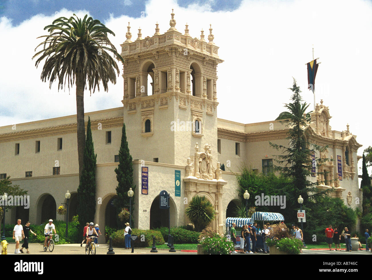 Balboa Park San Diego Kalifornien Besucherzentrum Stockfoto