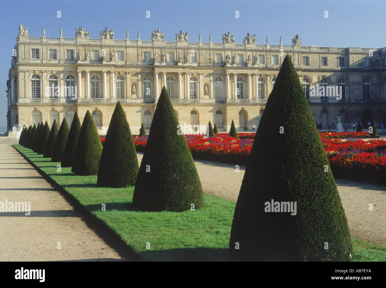 Schloss von Versailles bei Paris Stockfoto