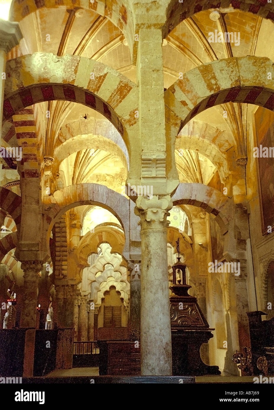 La Mesquita Moschee in Cordoba, Spanien Stockfoto