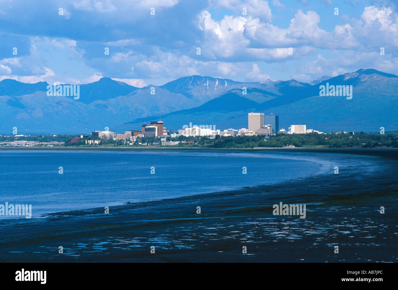 Anchorage, Alaska, USA. Stockfoto
