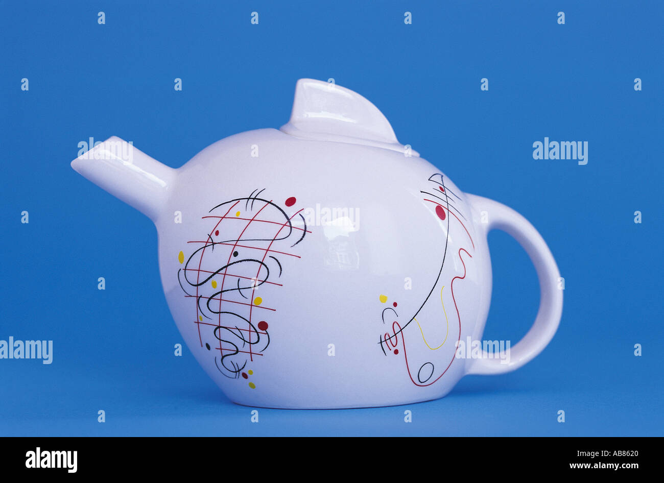 Teekanne Stockfoto