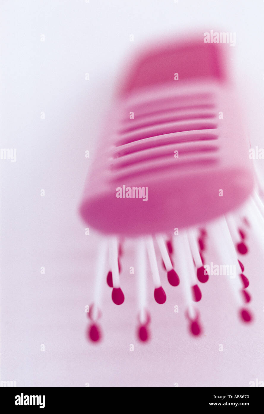 Haarbürste Stockfoto