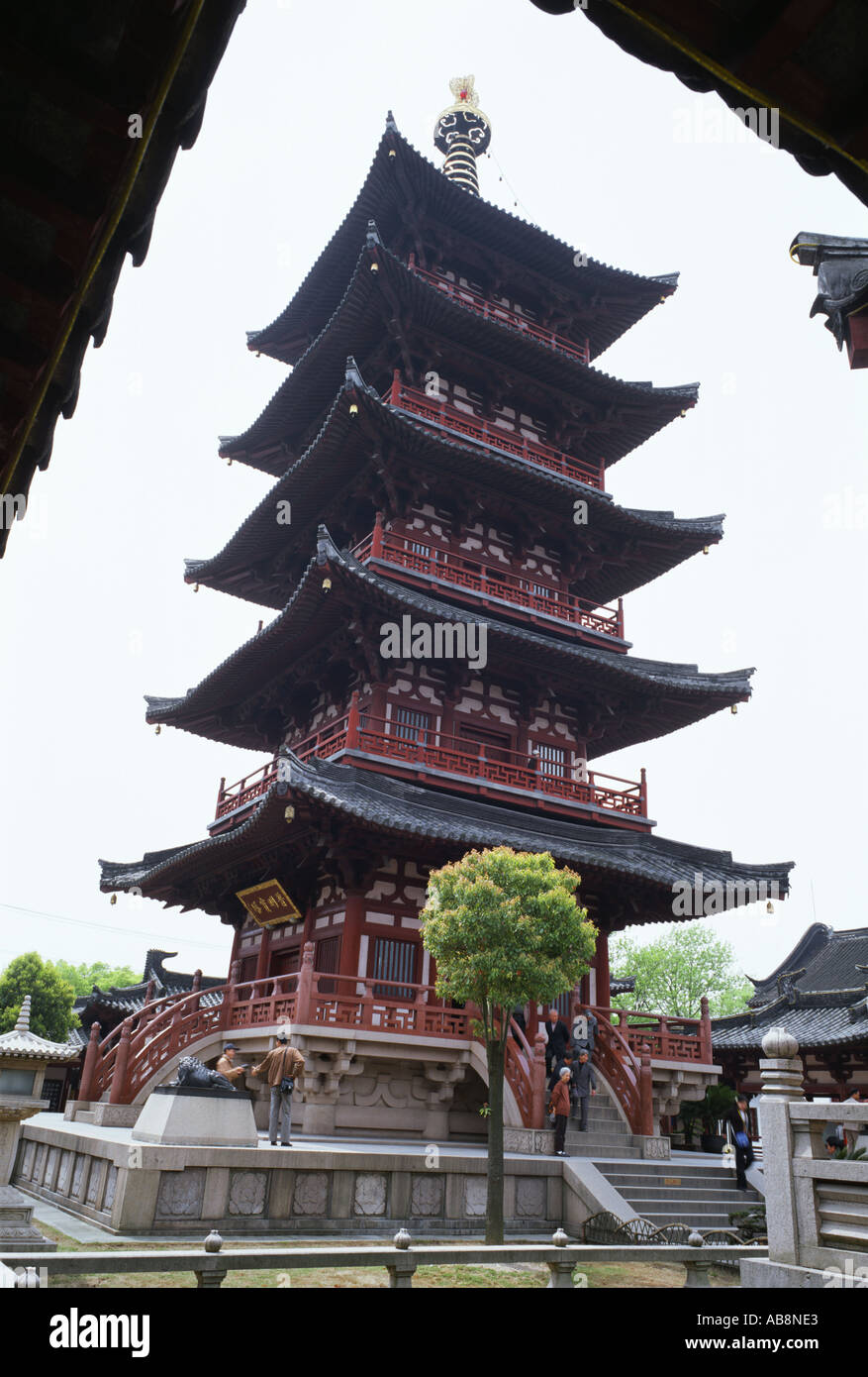 Hanshan Tempel, Suzhou, China Stockfoto