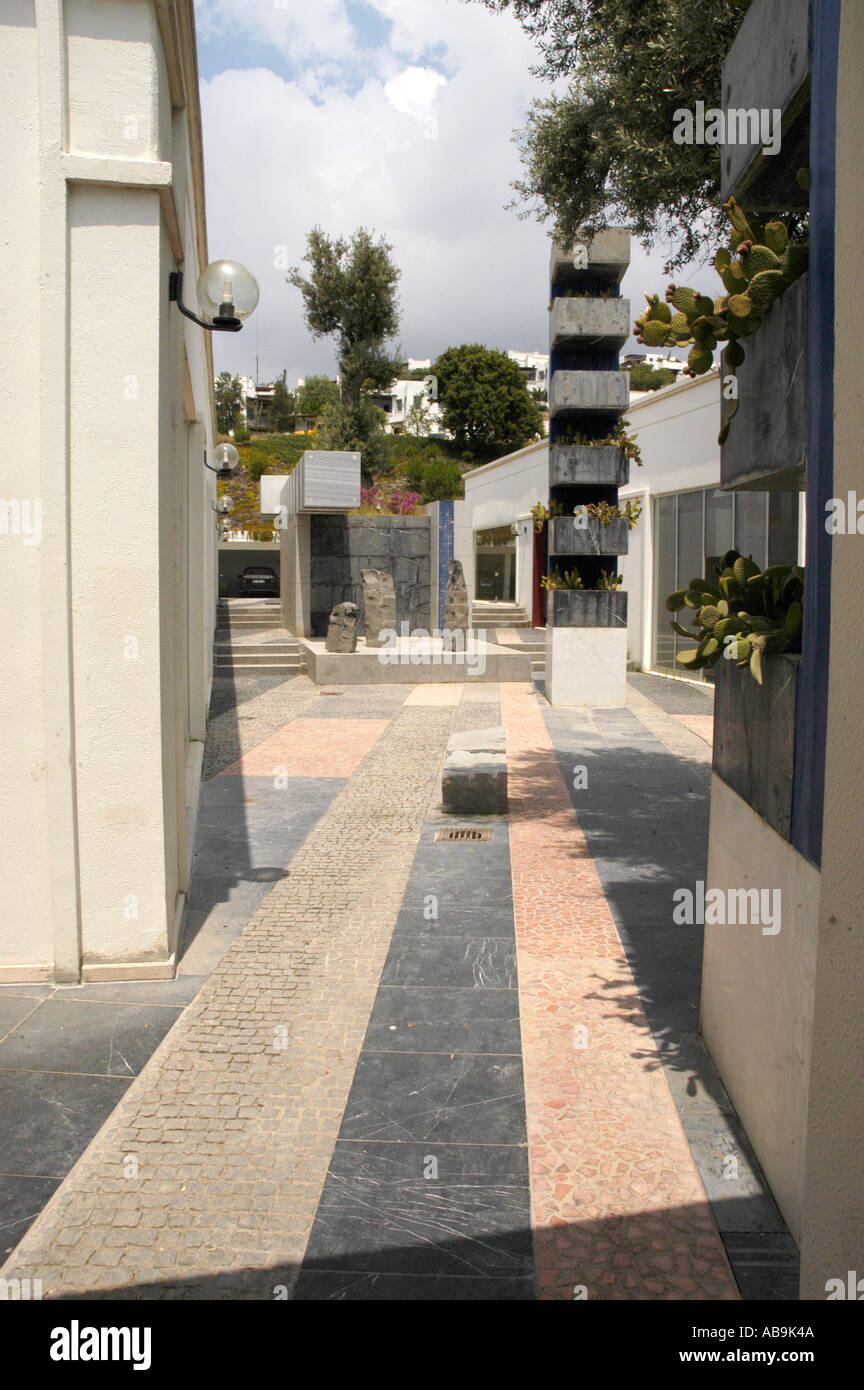 modernes Einkaufszentrum in Bodrum in der Türkei Stockfoto