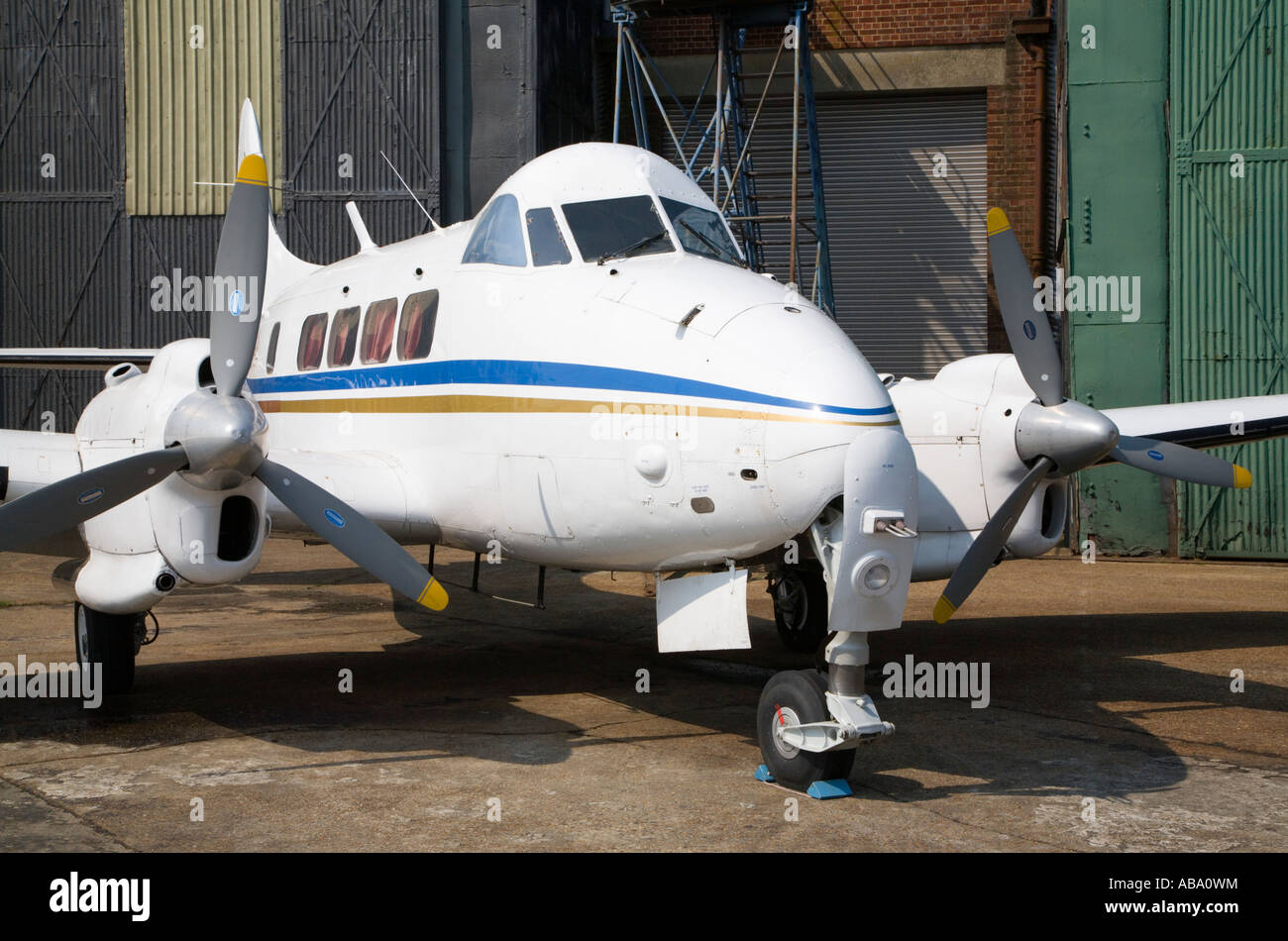 De-Haviland Taube Flugzeug. Oldtimer-Flugzeuge. Stockfoto