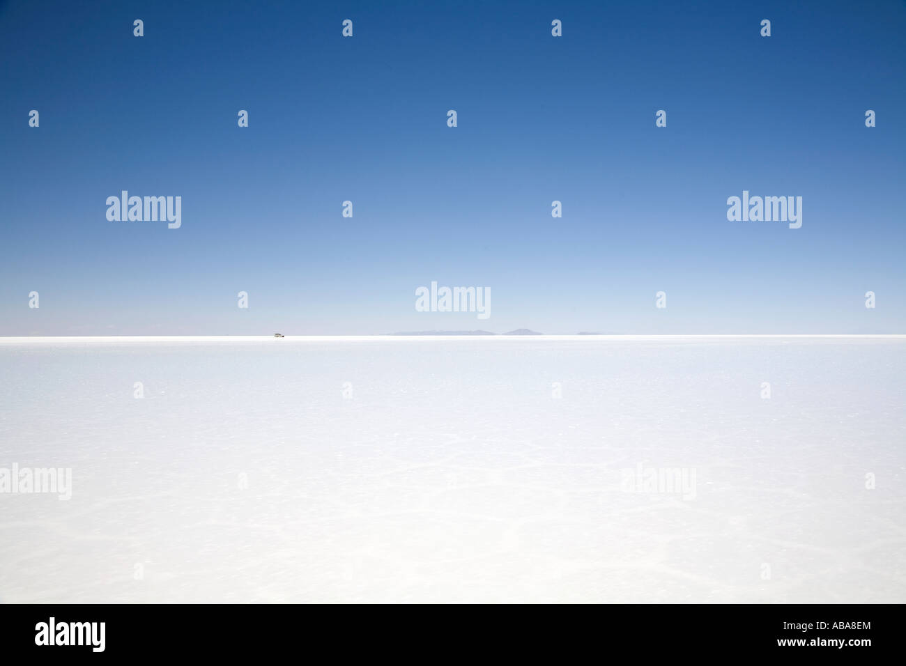 Salzsee Uyuni, Potosi Region, Bolivien Stockfoto