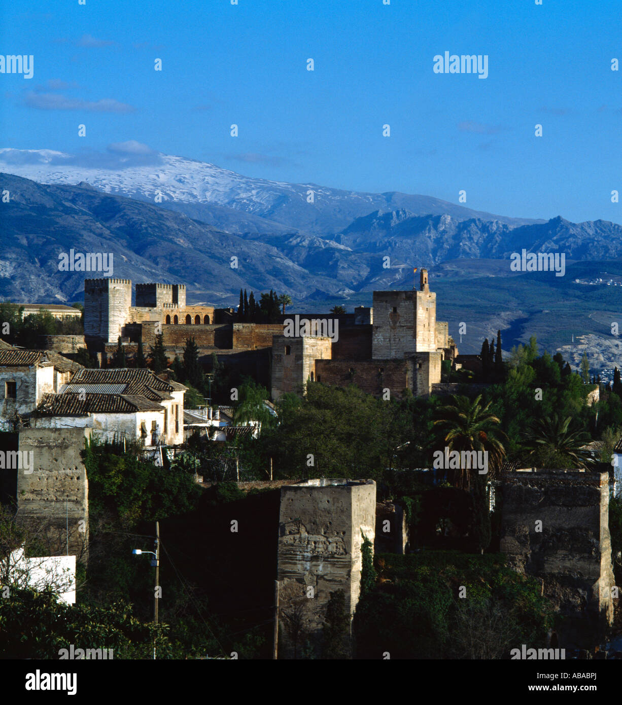 Granada Spanien Alhambra Stockfoto
