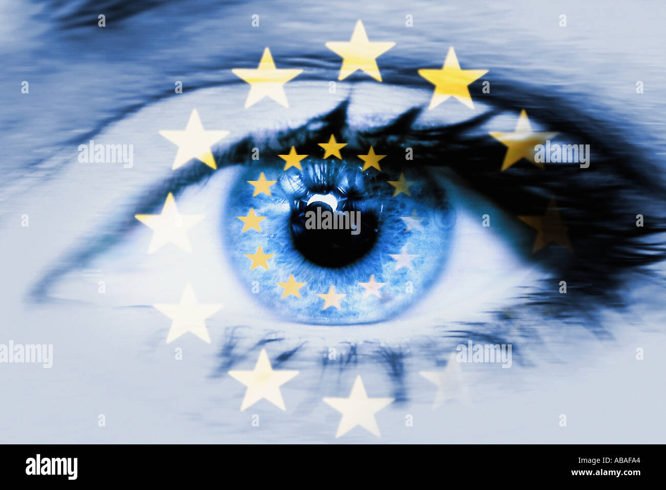 Vision von Europa Stockfoto