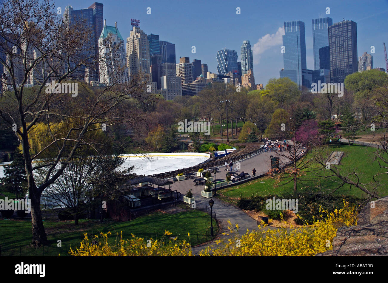 New York, Central Park Stockfoto