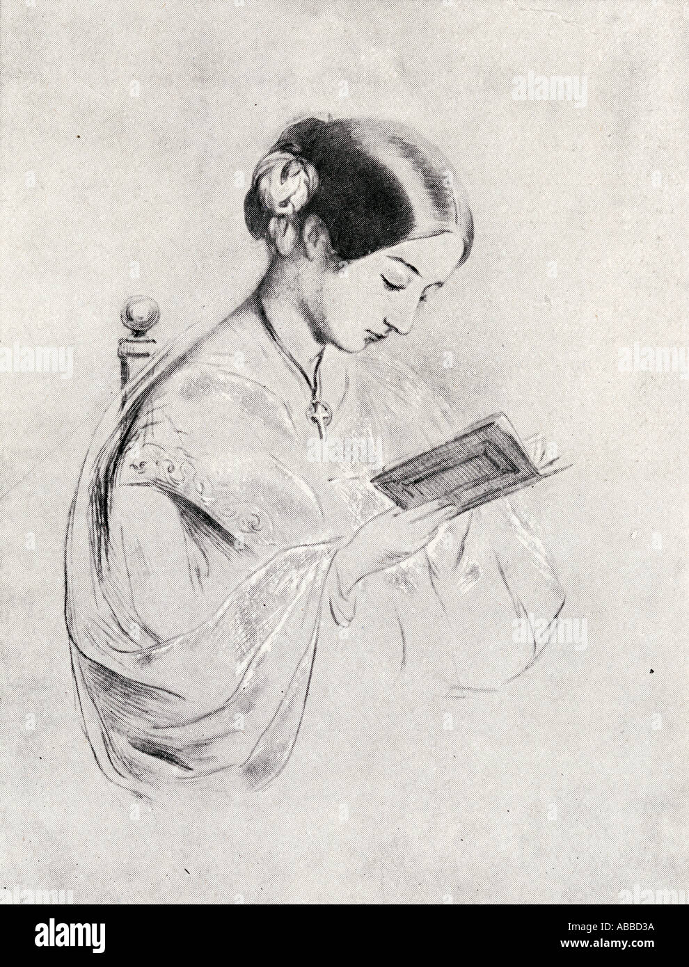 Florence Nightingale, 1820-1910. Englische Statistiker, Pionier der Krankenpflege und ein Reformer der Krankenhaus Hygiene Methoden. Stockfoto