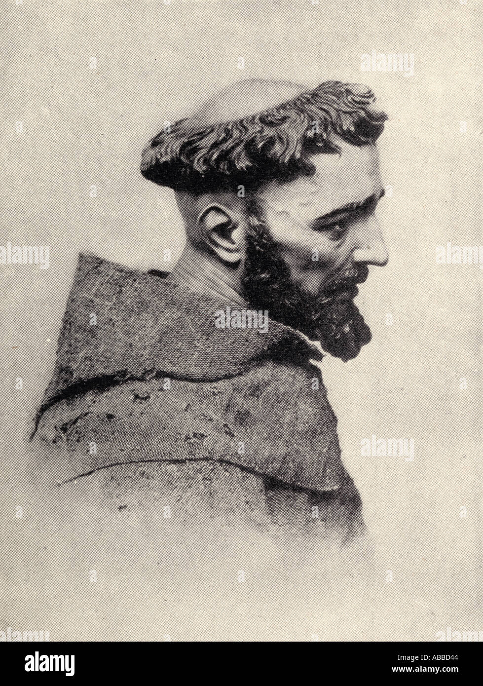 Der heilige Franz von Assisi, c 1181 - 1226. Italienische katholische Mönch, Diakon und Prediger. Stockfoto