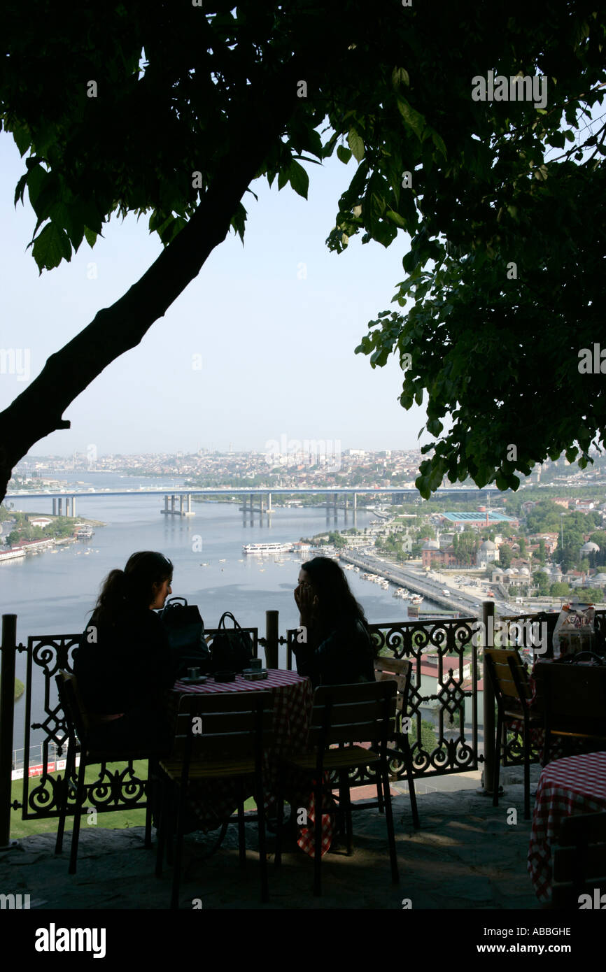 PIERRE LOTI CAFE IN EYÜP, ISTANBUL, TÜRKEI Stockfoto