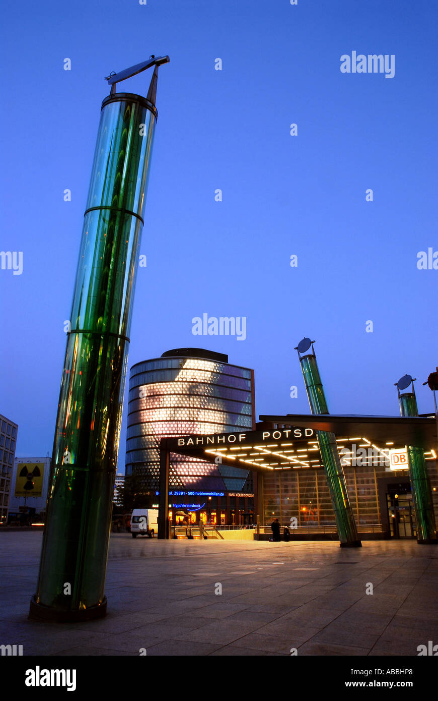 Potsdamer Platz-Bahnhof in Berlin-Deutschland 2006 Stockfoto