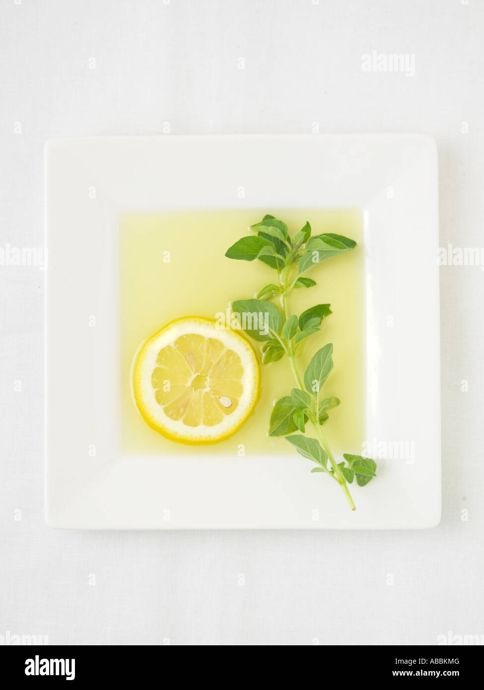 Oregano, Zitrone und Olivenöl griechischen Geschmack Prinzip #2 Stockfoto