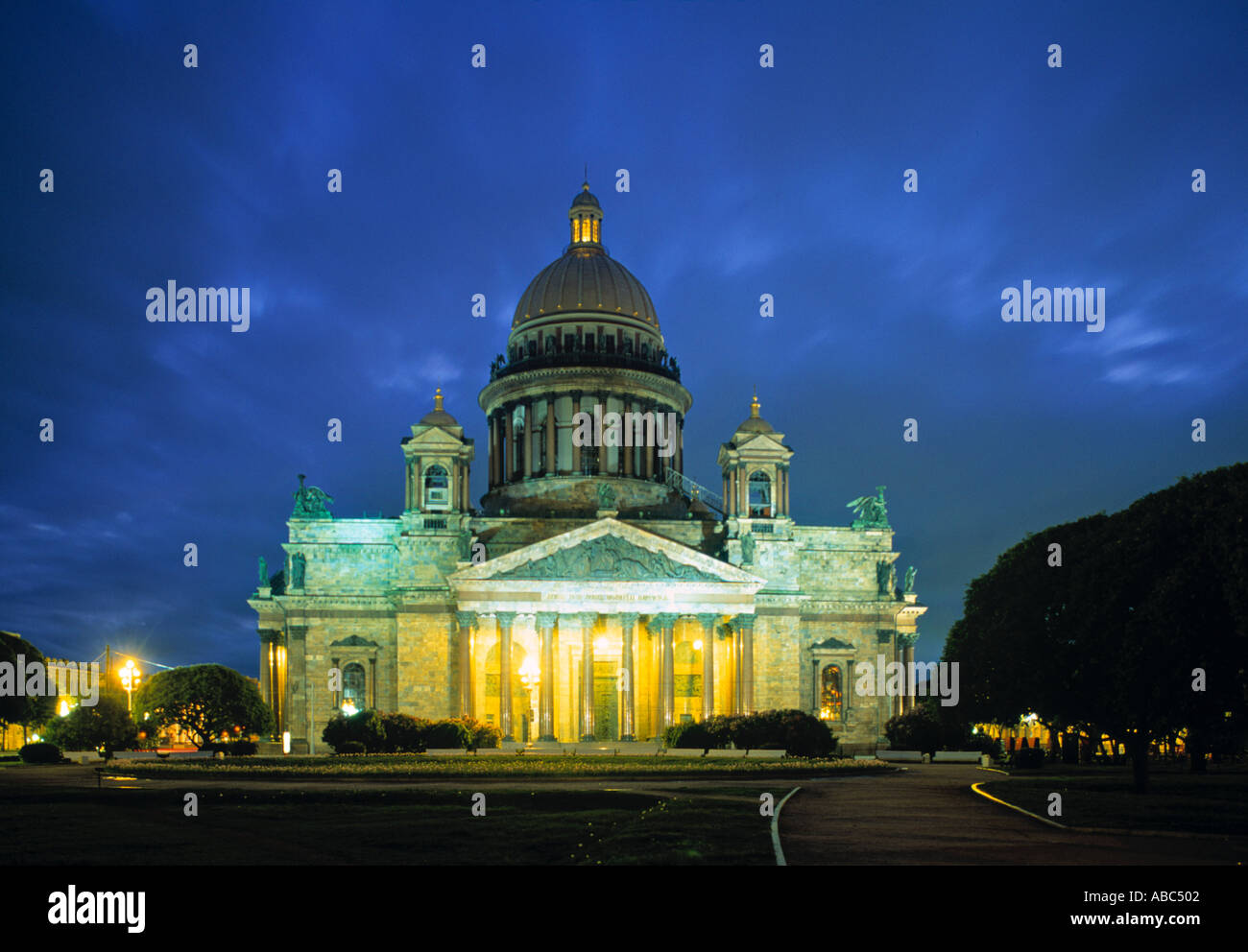 St. Isaak-Kathedrale, St. Petersburg, Russland Stockfoto