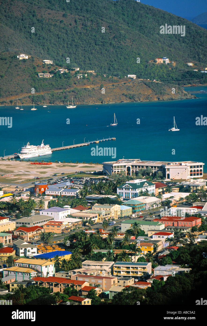 Road Town, Tortola, British Virgin Islands, Caribbean Stockfoto