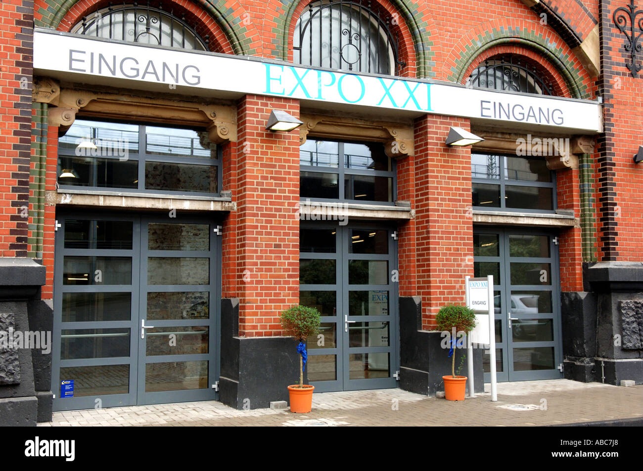 Trade fair EXPO XXI Köln Stockfoto