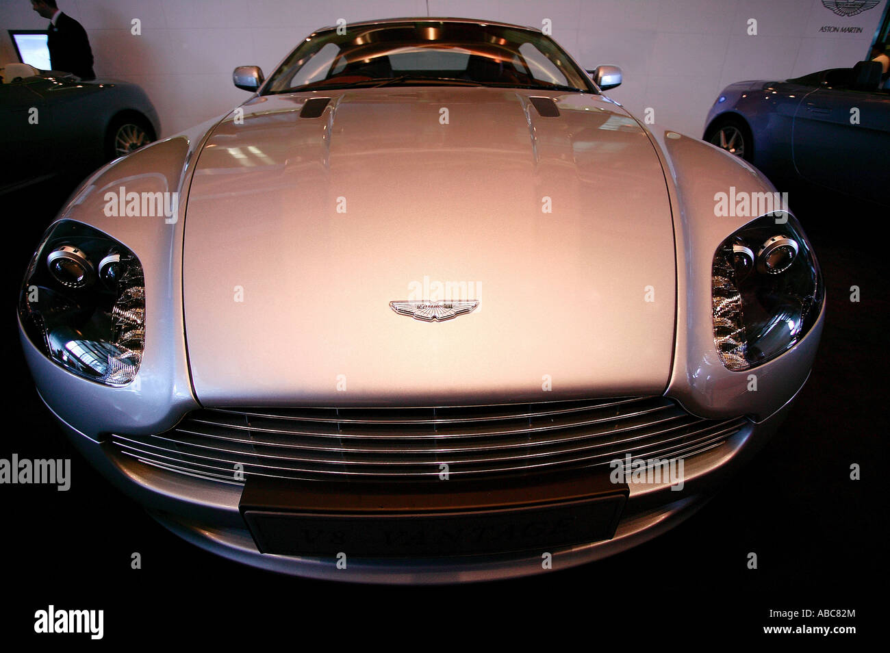 Aston Martin Vantage V8 Stockfoto