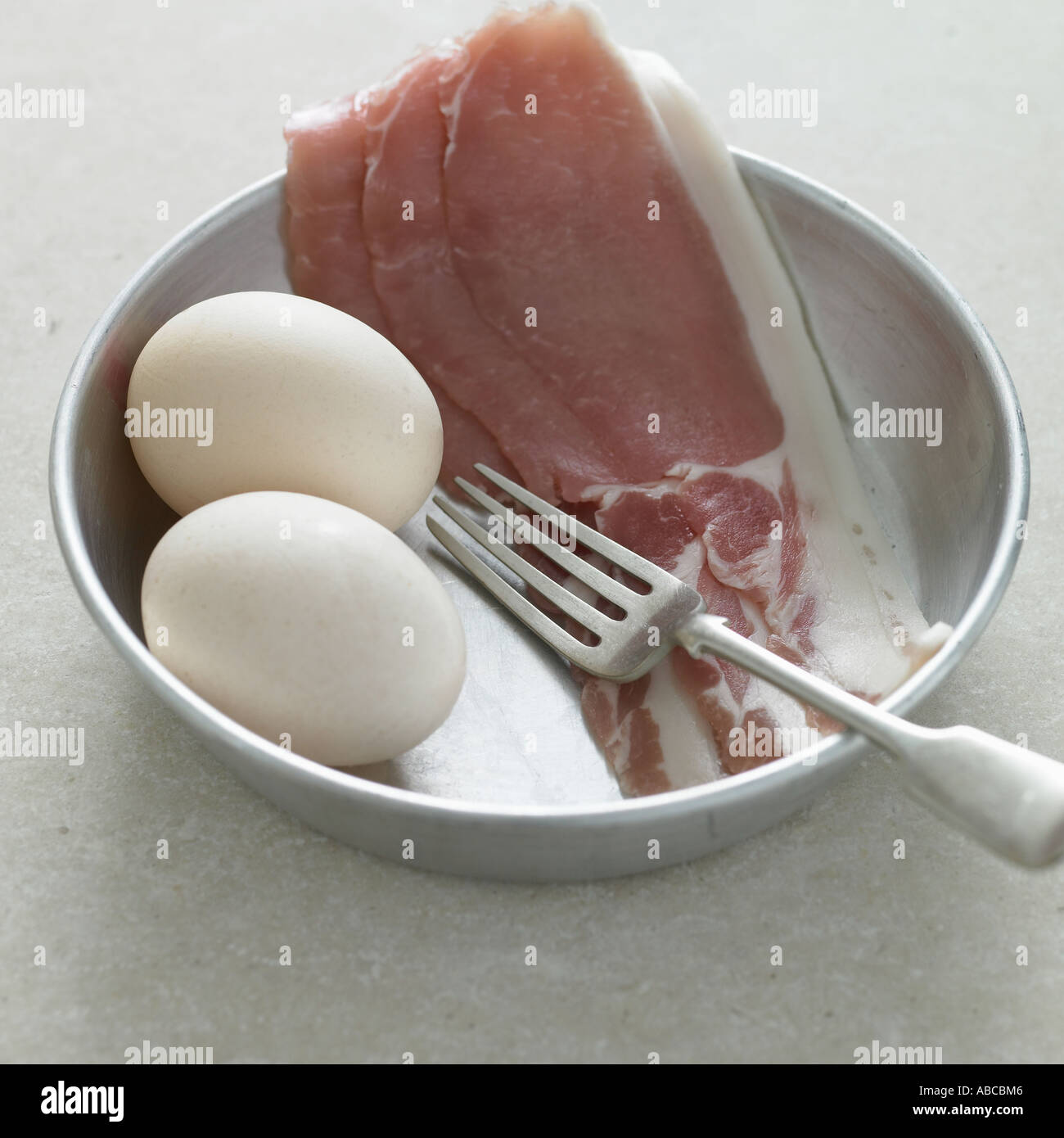 Speck und Eiern Stockfoto