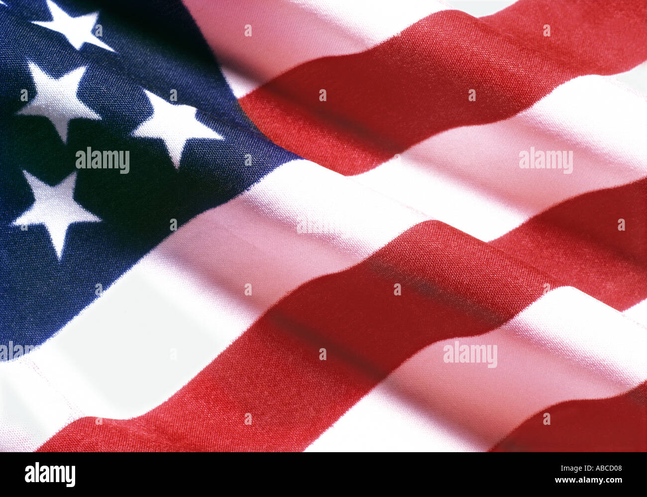 US-Flagge Stockfoto