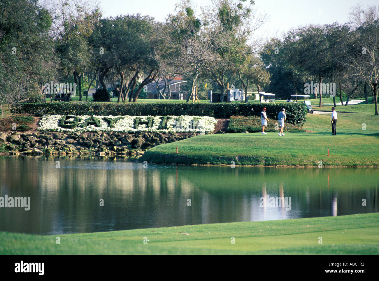 Florida fl Orlando Arnold Palmers Bay Hill Golf Course Stockfoto