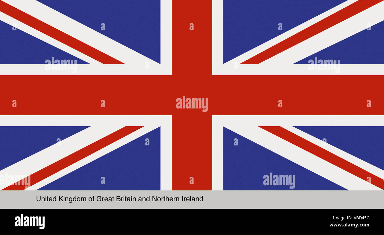 Vereinigtes Königreich Großbritannien und Nordirland Stockfoto