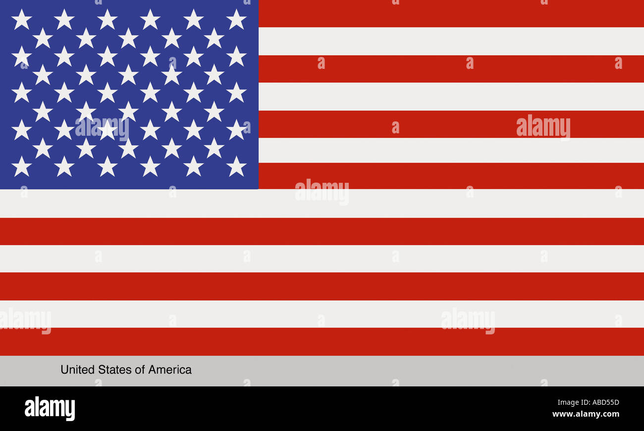 Vereinigte Staaten von Amerika Stockfoto