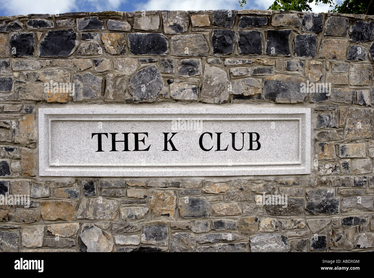 k-Club, K Club, Kildare Club, Kildare, Irland Stockfoto