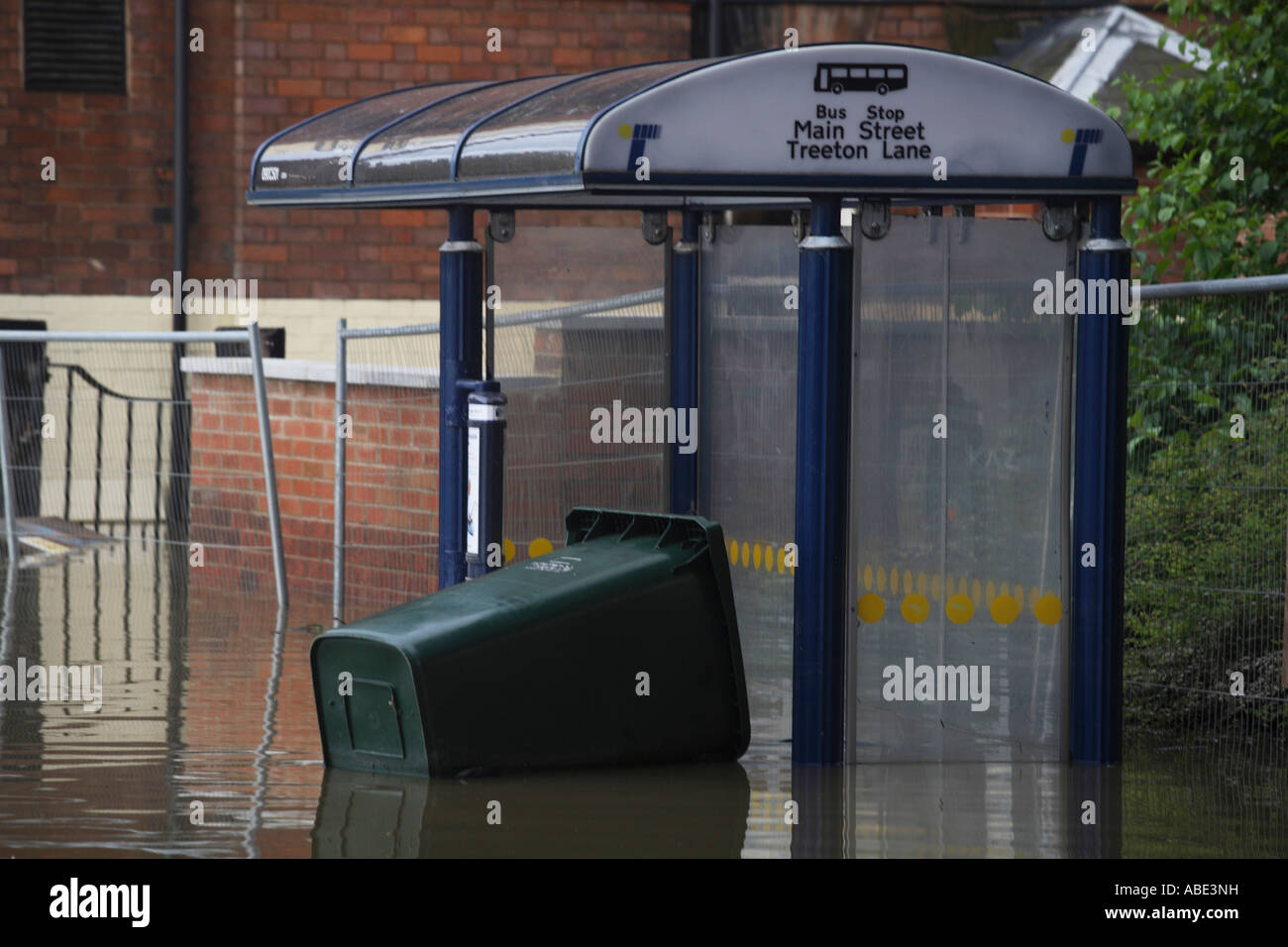 Überschwemmungen in Großbritannien 2007 Stockfoto