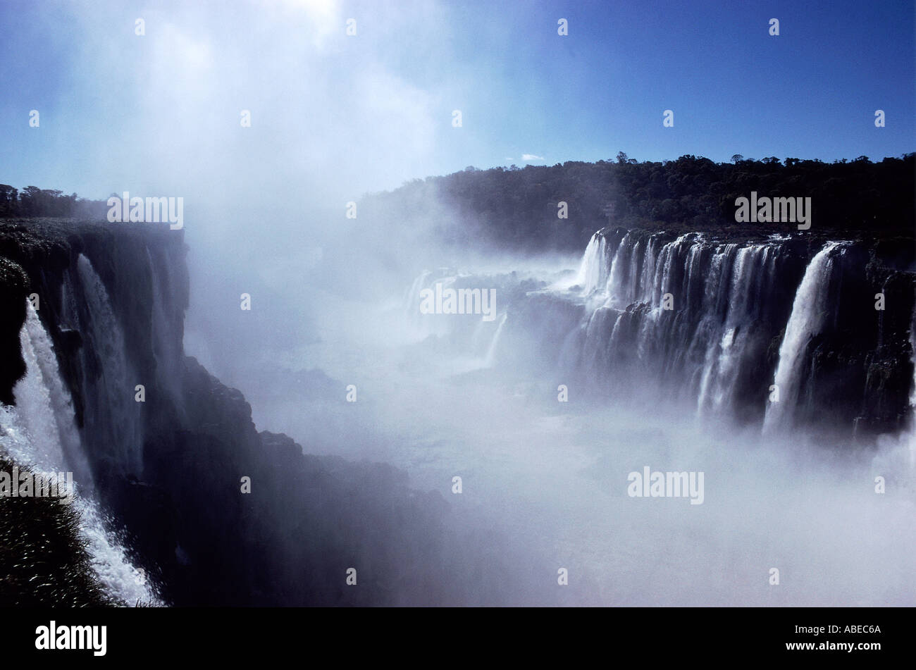 Iguazu Wasserfälle Misiones Argentinien Südamerika Stockfoto