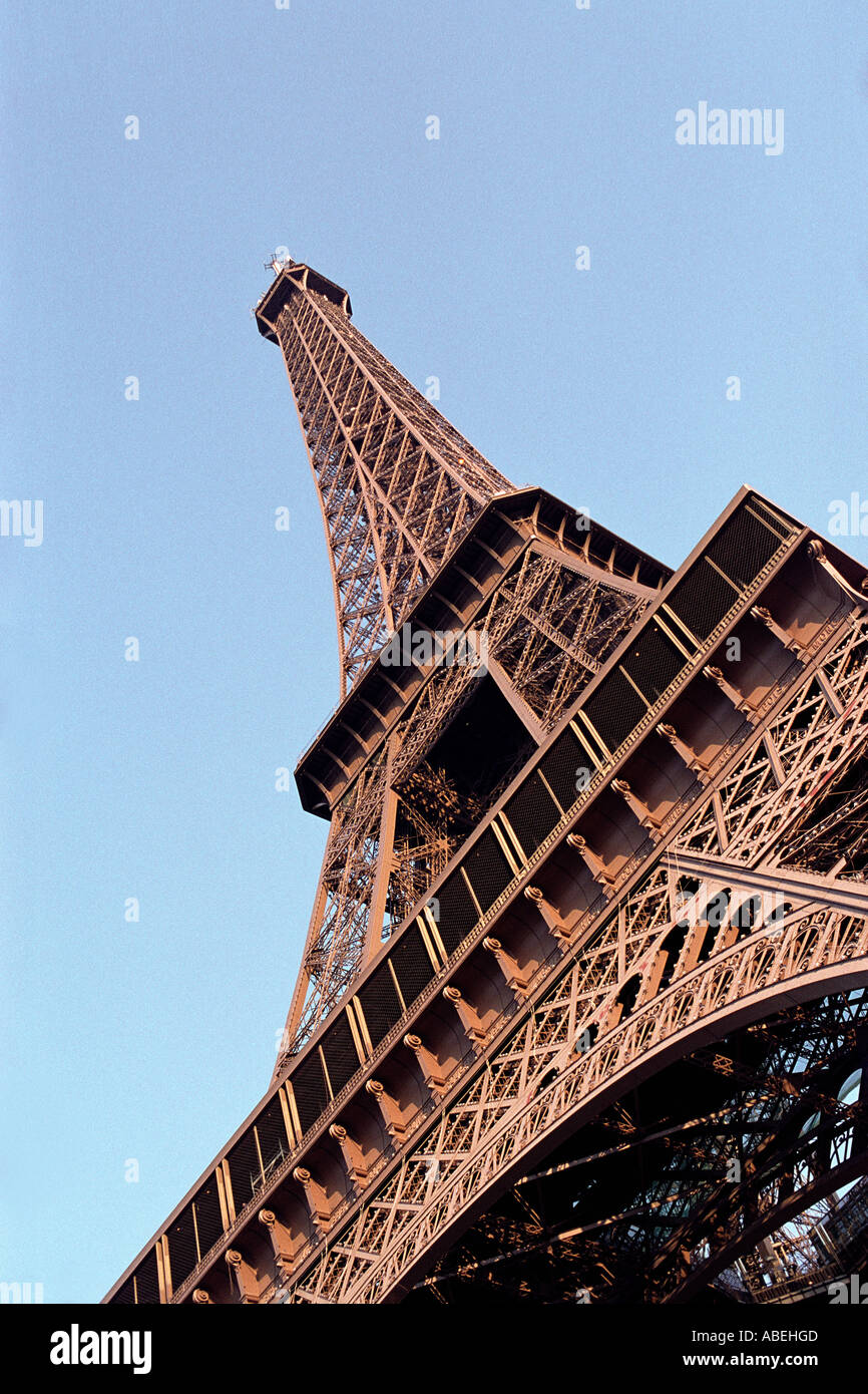 Eiffelturm, Paris, Frankreich Stockfoto