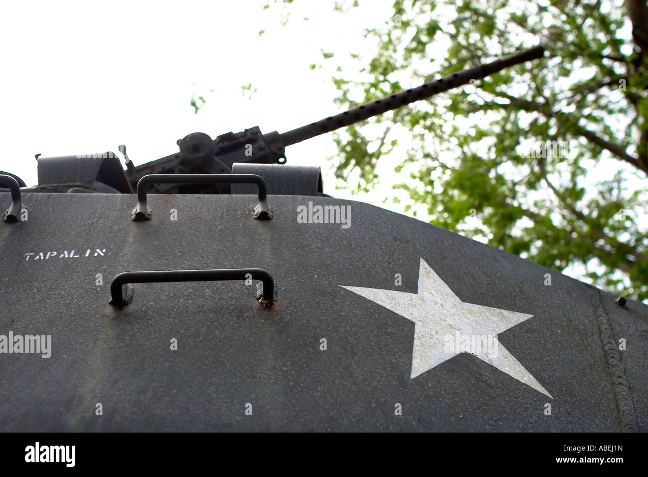 Vietnam-Ära U.S. militärischen Tank Stockfoto