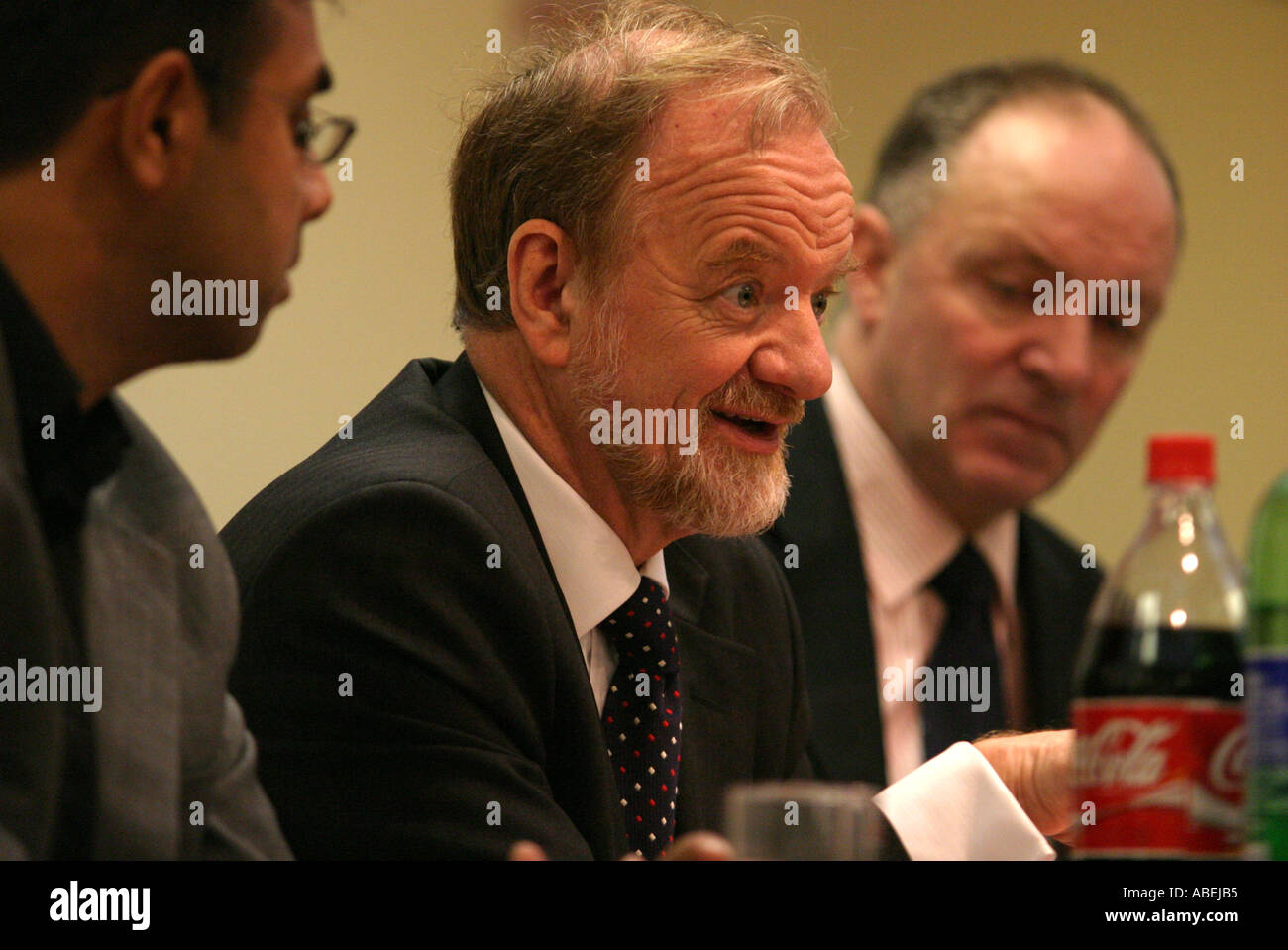 Die späten Robin Cook MP sprechen in Bolton UK Stockfoto