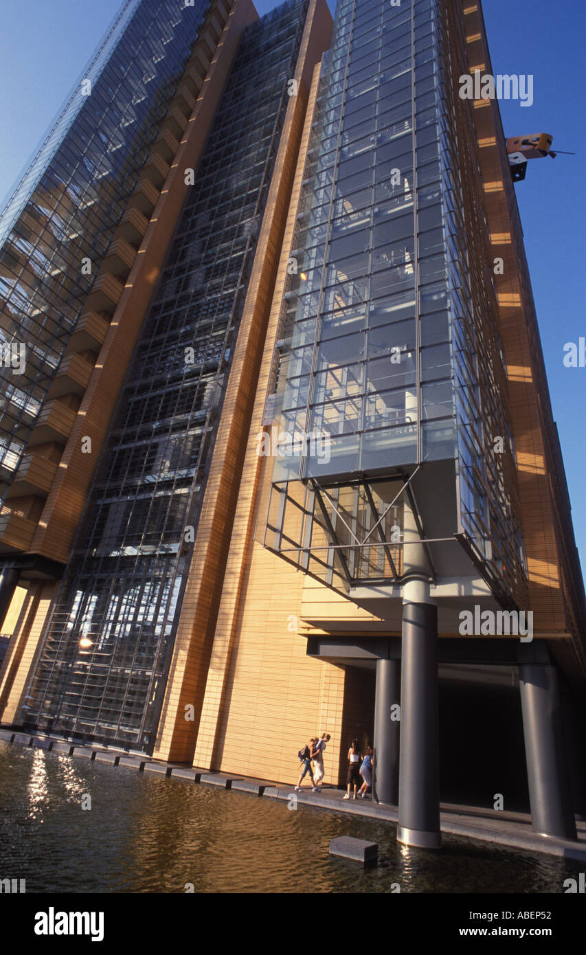 DaimlerChrysler Debis-Hochhaus am Potsdamer Platz, Berlin Deutschland Stockfoto
