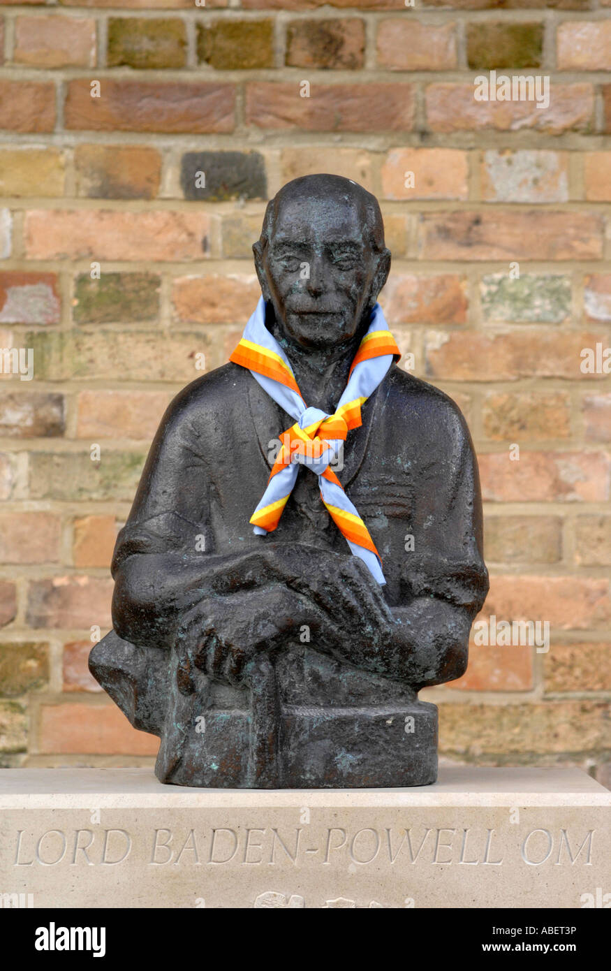 Statue von Lord Baden Powell Stockfoto