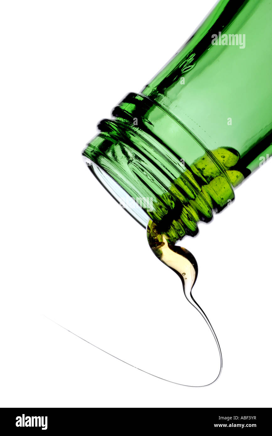 die letzten Tropfen Stockfoto