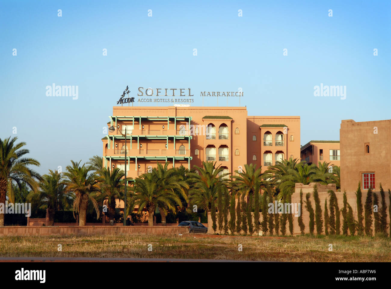 Sofitel Hotel, Marrakesch Stockfoto
