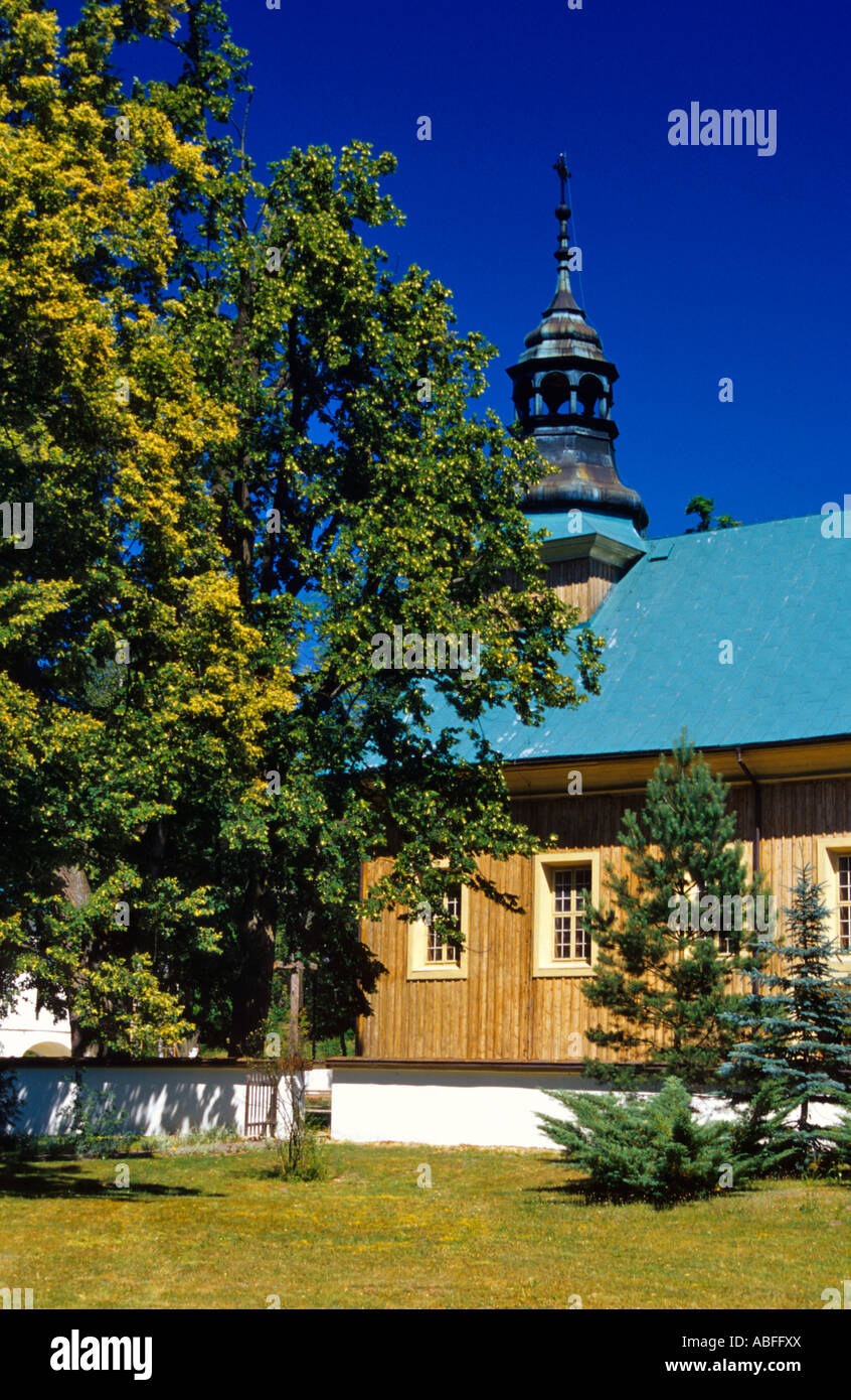 Kirche in gorecko koscielne - roztocze Region Polen Stockfoto