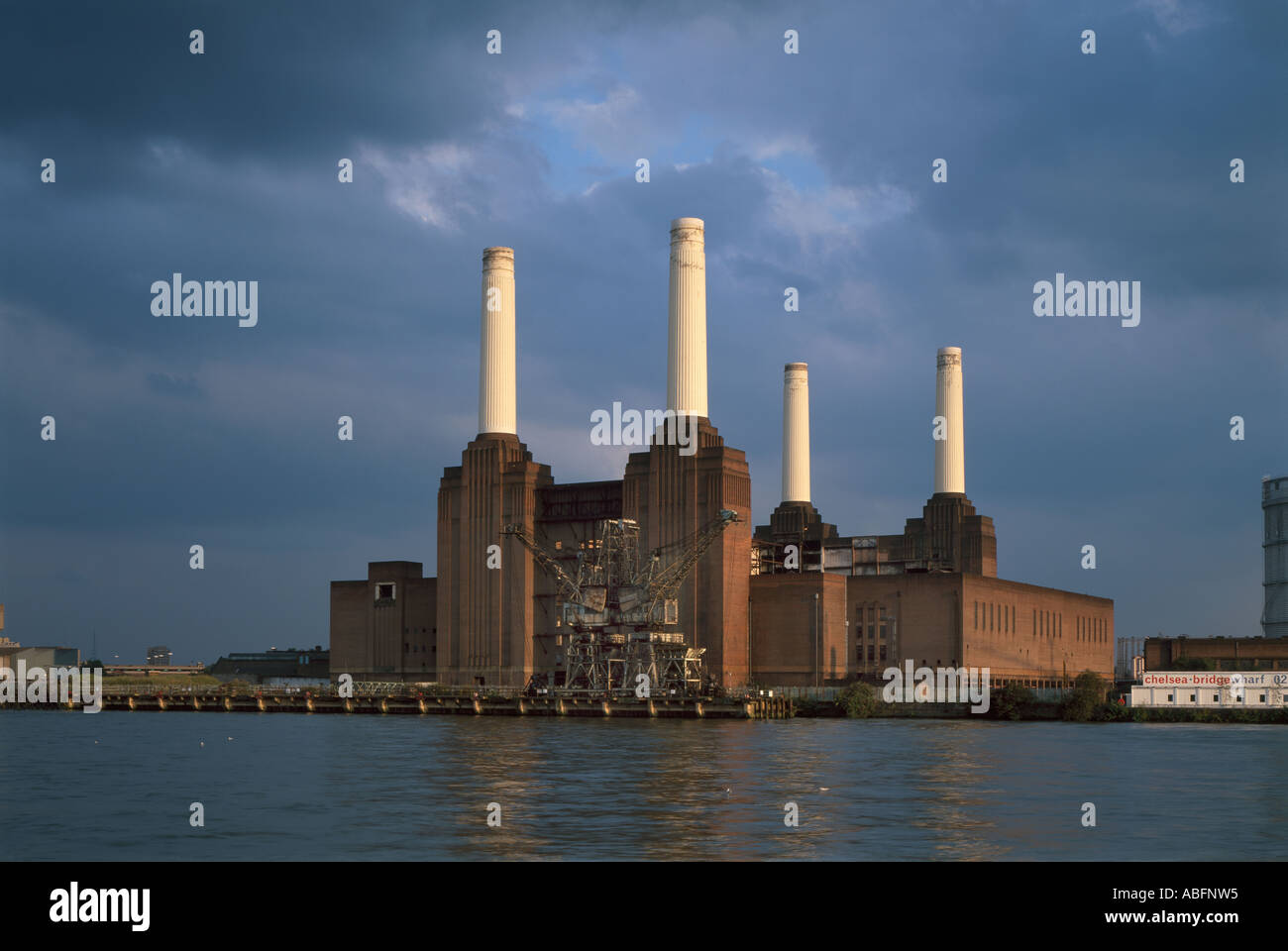 Battersea Power Station, London, 1933. Architekt: Sir Giles Gilbert Scott Stockfoto