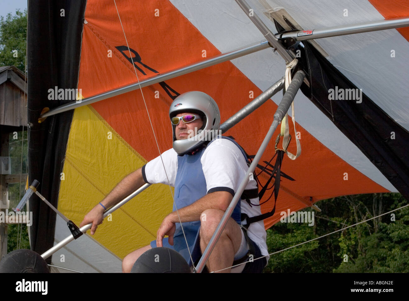 Chattannooga Tennessee Lookout Mountain Hang gliding Stockfoto