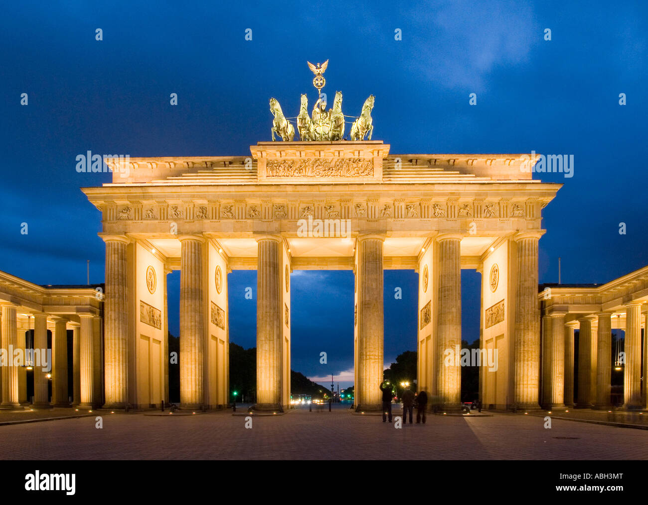 Brandenburger Tor Brandenburger Tor Berlin Deutschland Europa Stockfoto