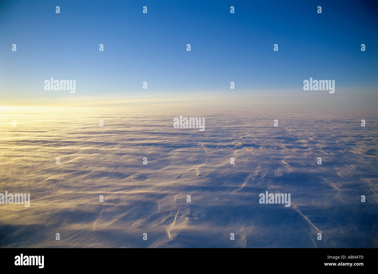 Mantel s Land antarktischen Plateau Antarktis Stockfoto