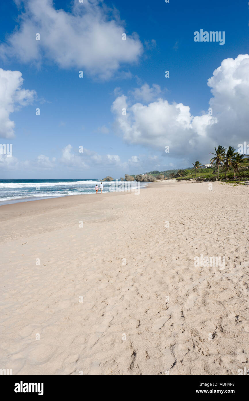 East Coast Beach in der Nähe von Barclays Park, Barbados, Lesser Antilles, West Indies, Karibik Stockfoto