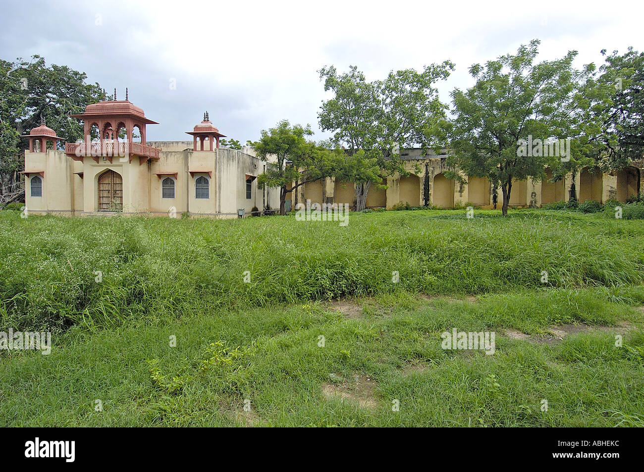 UGA78794 Andere Ansicht Jantar Mantar Sternwarte 1716 Jaipur Rajasathan Indien Stockfoto