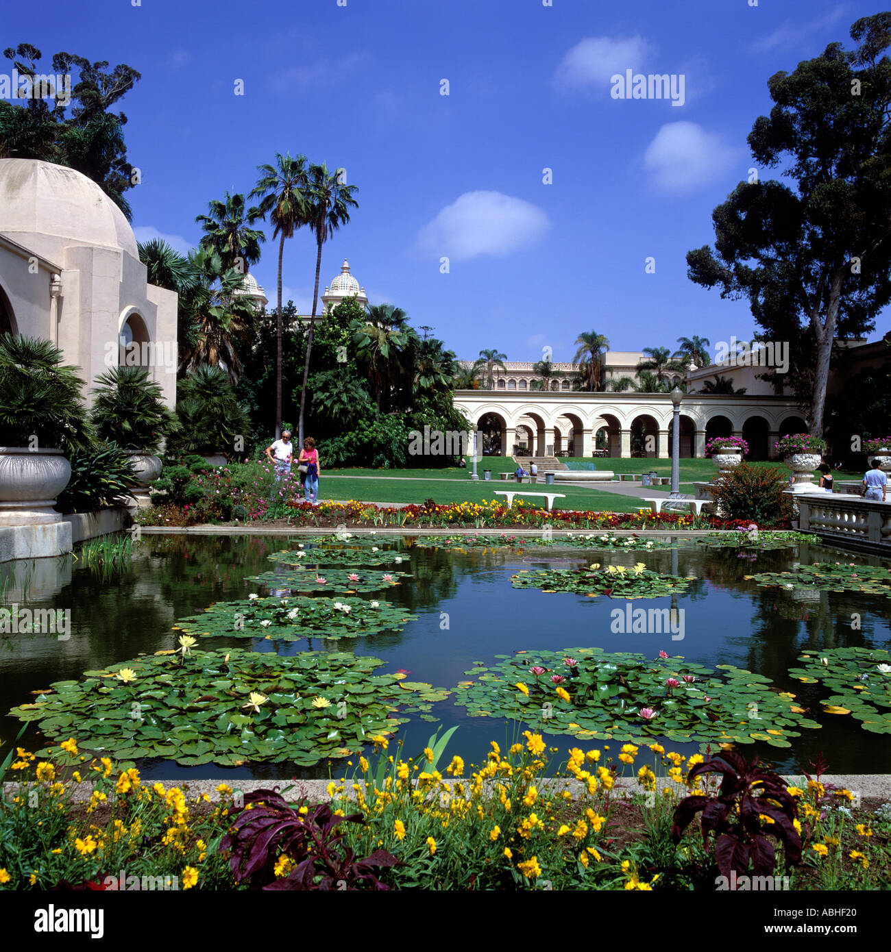 BILBAO-PARK SAN DIEGO Stockfoto