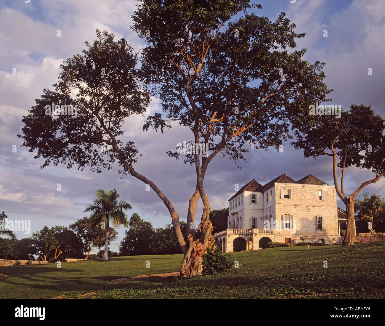 in der Nähe von Montego Bay Jamaika Rose Hall great house Stockfoto