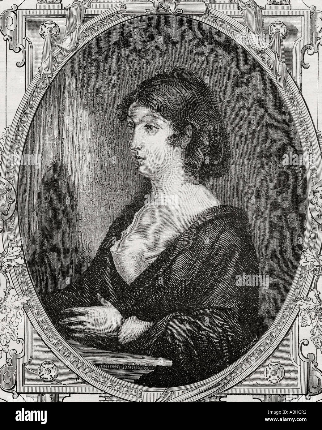 Cécile-Aimée Renault, 174-174. Französische Frau und Royalist beschuldigt, während der Terrorherrschaft versucht zu haben, die Ermordung von Maximilian Robespierre zu versuchen. Stockfoto